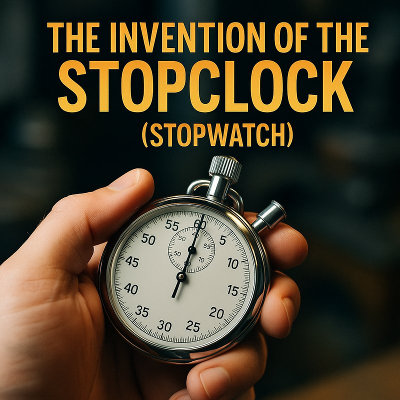 The Invention of the Stopclock (Stopwatch)
