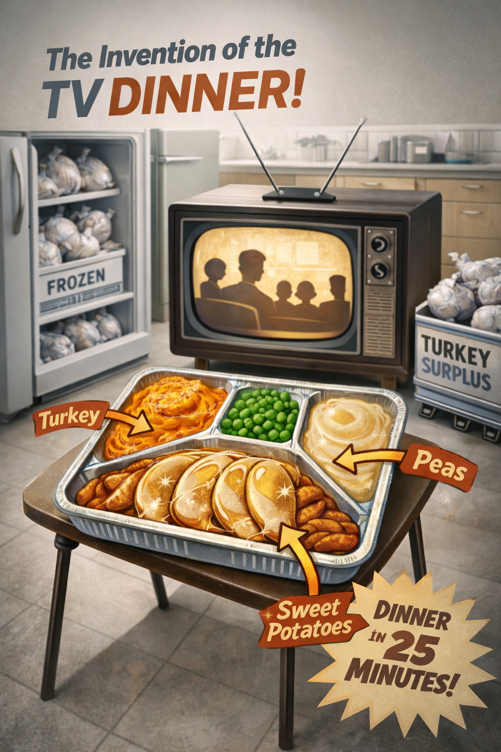 The Invention of the TV Dinner