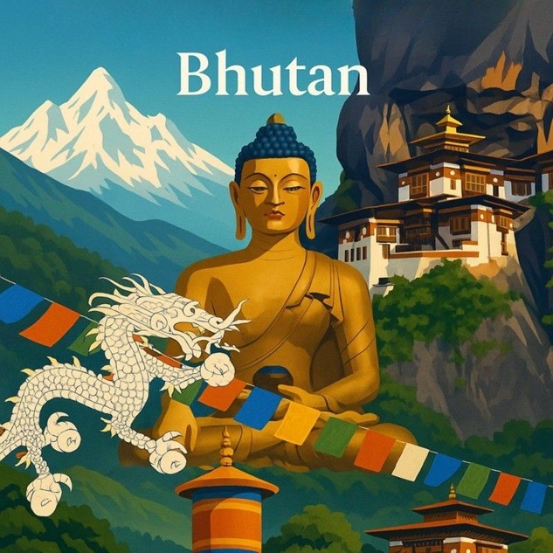 The Land of the Thunder Dragon: Bhutan