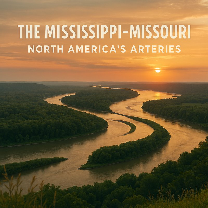 The Mississippi-Missouri: North America's Arteries