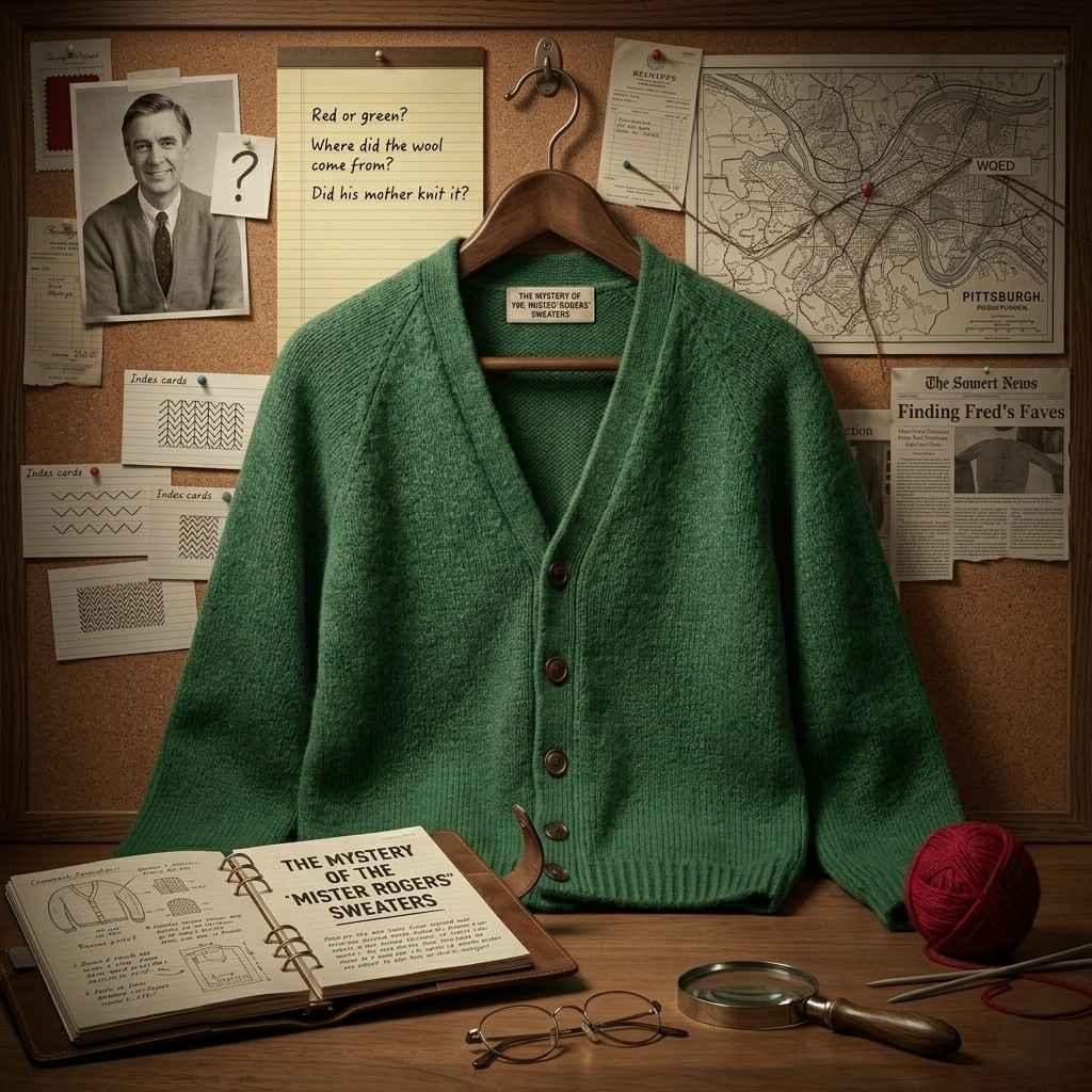 The Mystery of the 'Mister Rogers' Sweaters