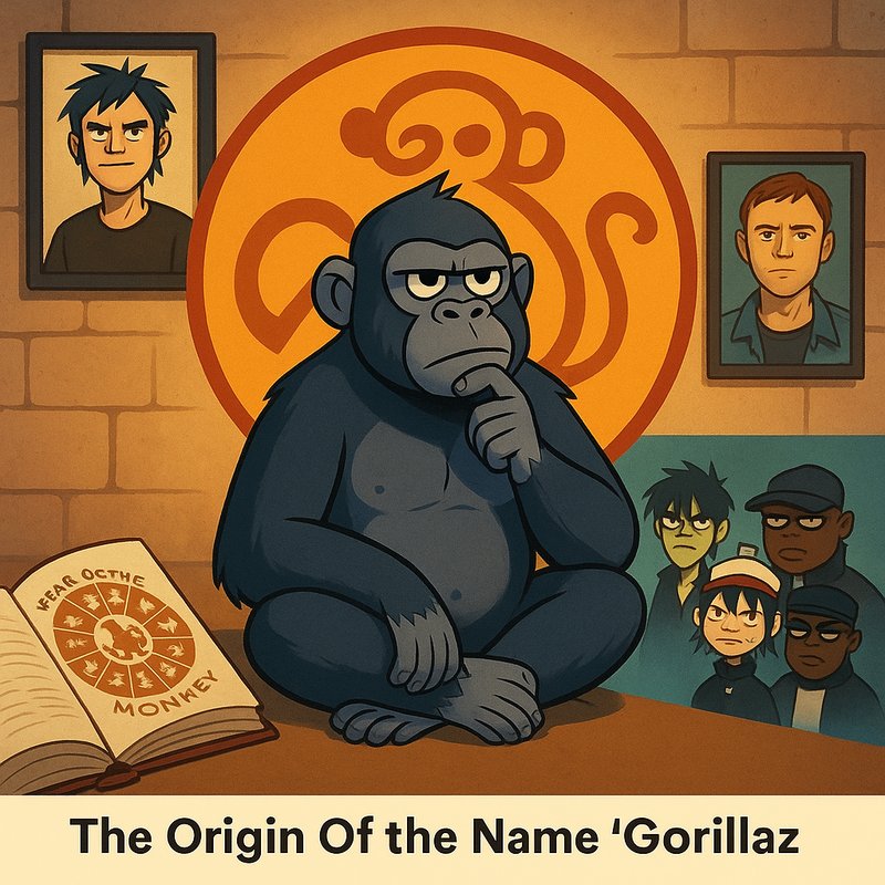 The Origin of the Name 'Gorillaz'