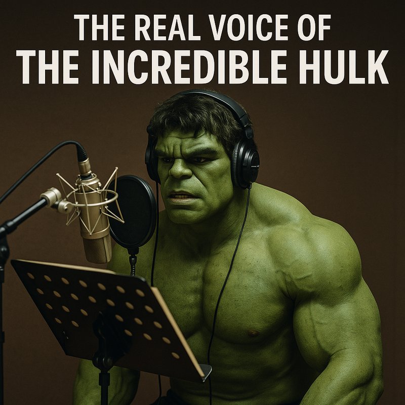 The Real Voice of the 'Incredible Hulk'