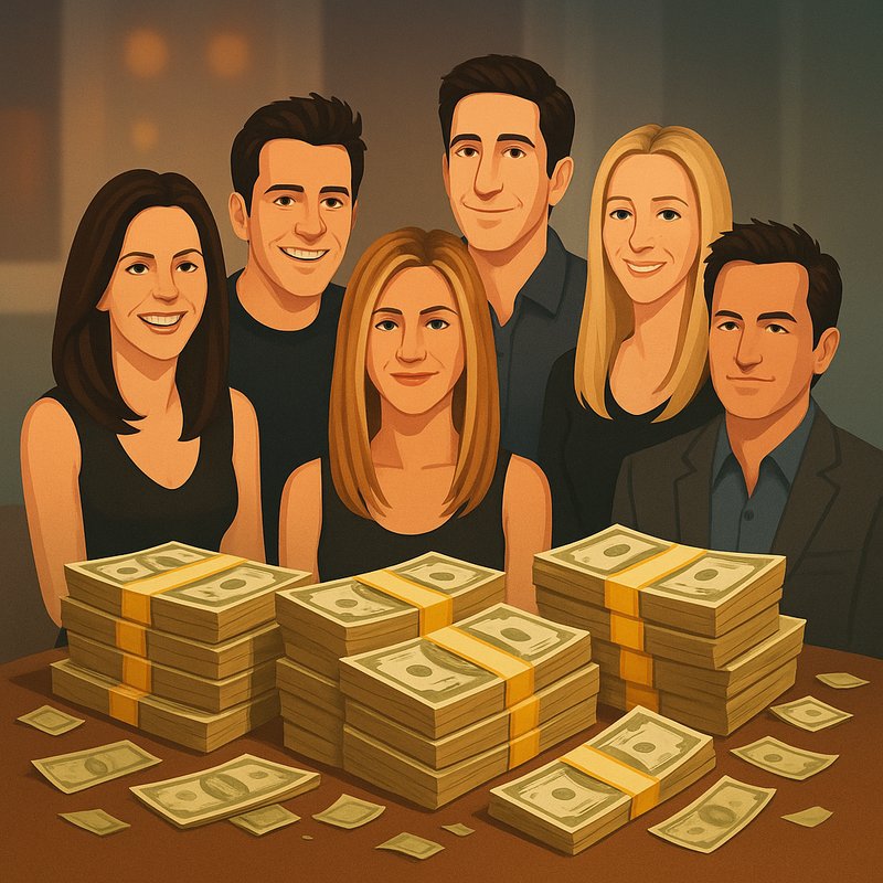 The Record-Breaking 'Friends' Salaries
