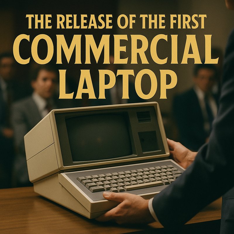 The Release of the First Commercial Laptop