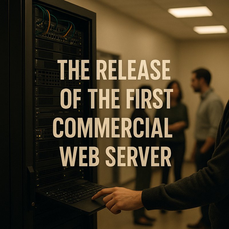 The Release of the First Commercial Web Server