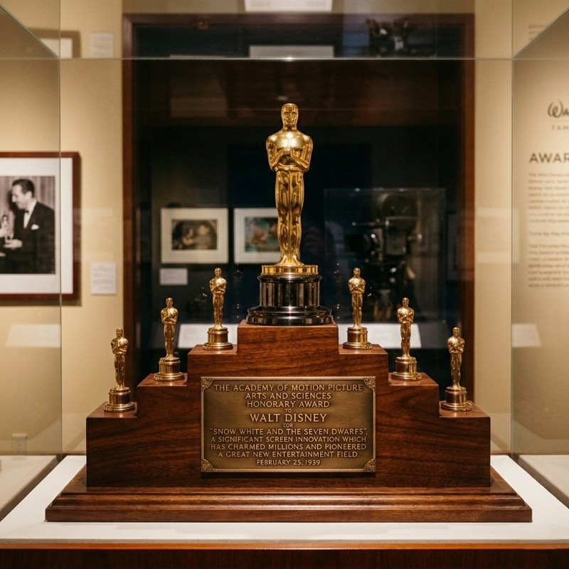 The Snow White Oscar: One Large and Seven Small