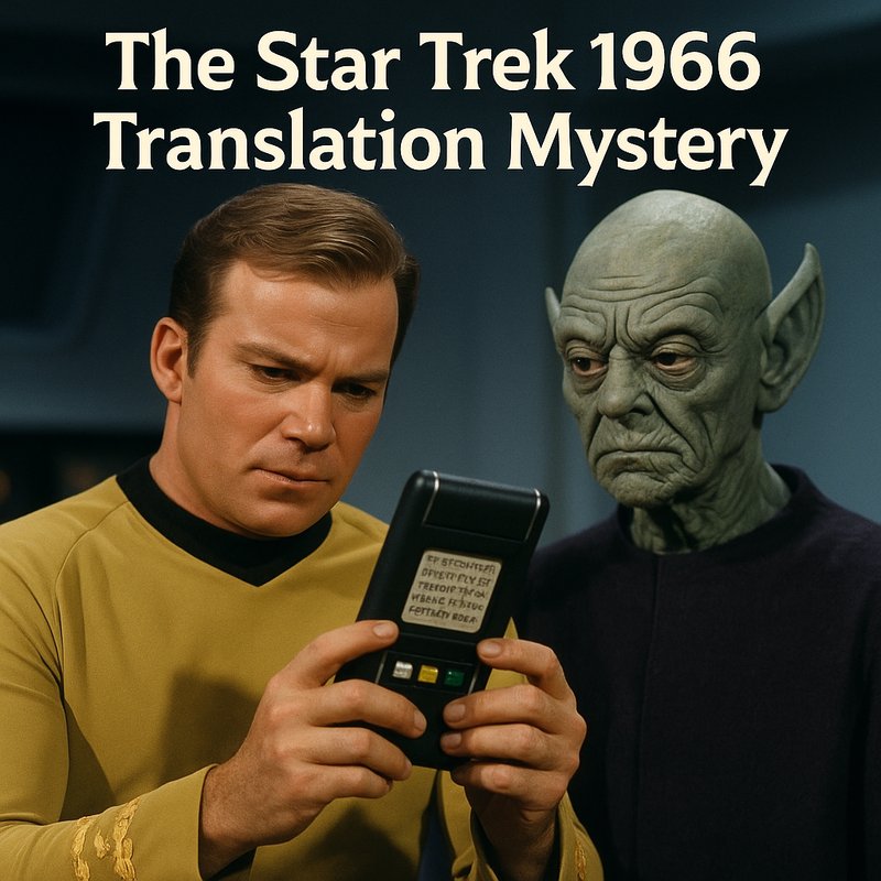 The 'Star Trek' 1966 Translation Mystery