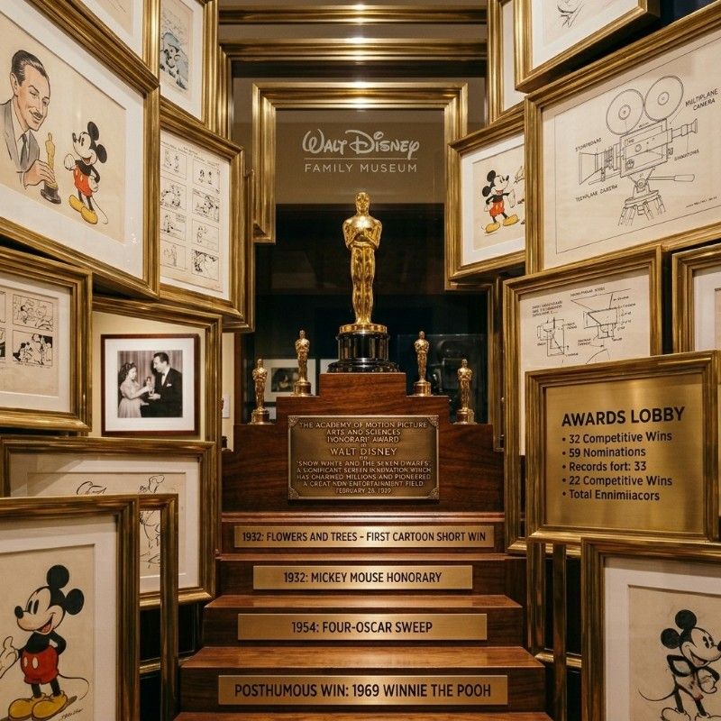 Walt Disney: The All-Time Oscar Leader