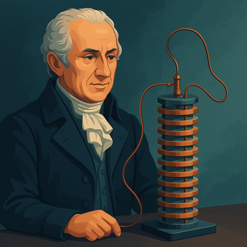 Alessandro Volta and the First Battery