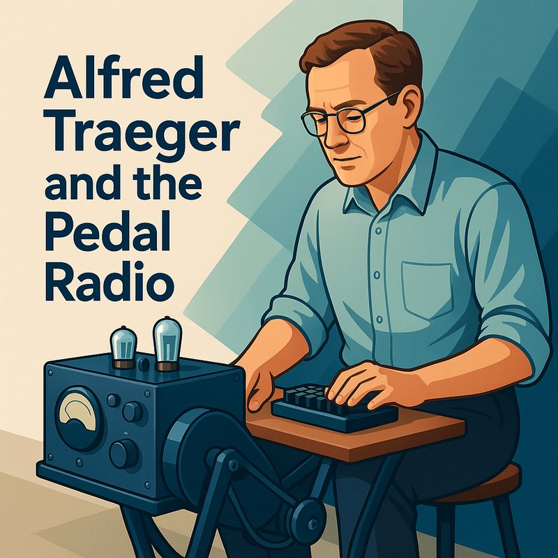 Alfred Traeger and the Pedal Radio