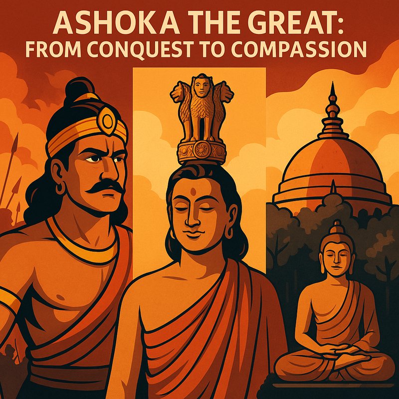 Ashoka the Great: From Conquest to Compassion