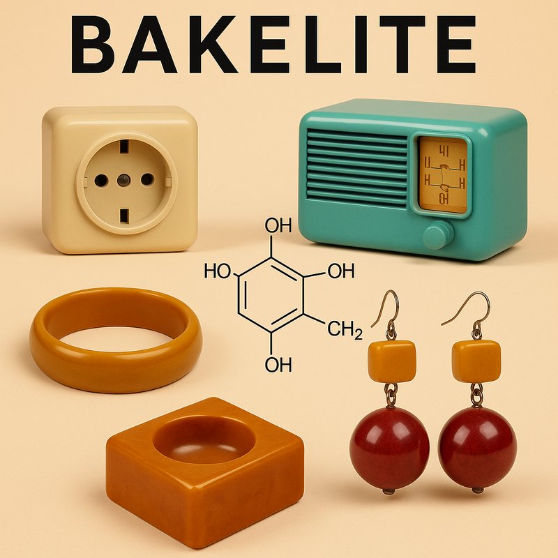 Bakelite (The First Synthetic Plastic)