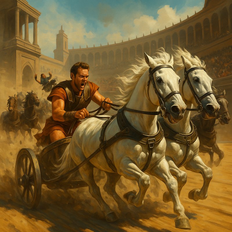 Ben-Hur and the Million-Dollar Chariot Race