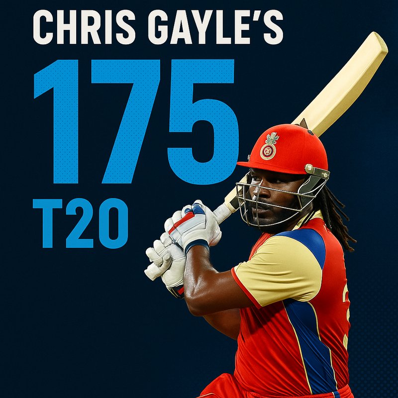 Chris Gayle’s T20 175*