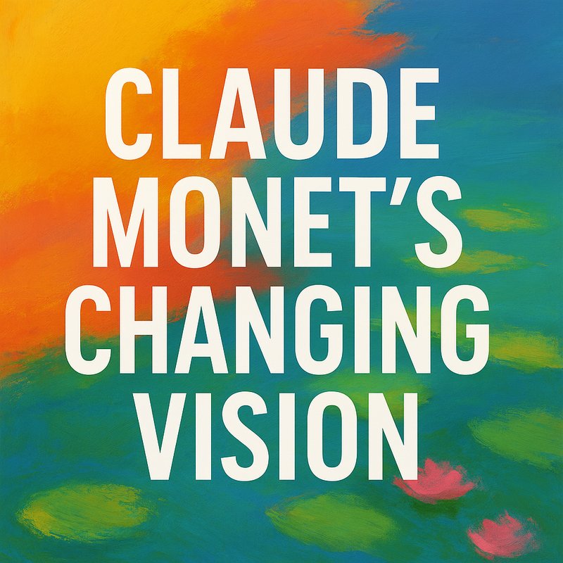 Claude Monet’s Changing Vision