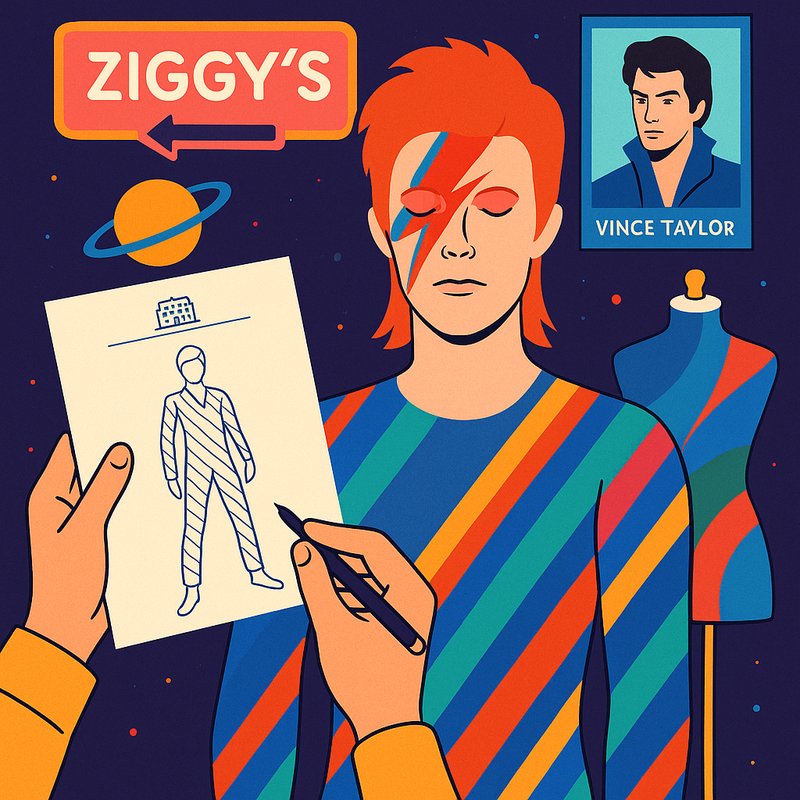 David Bowie’s Invention of Ziggy Stardust