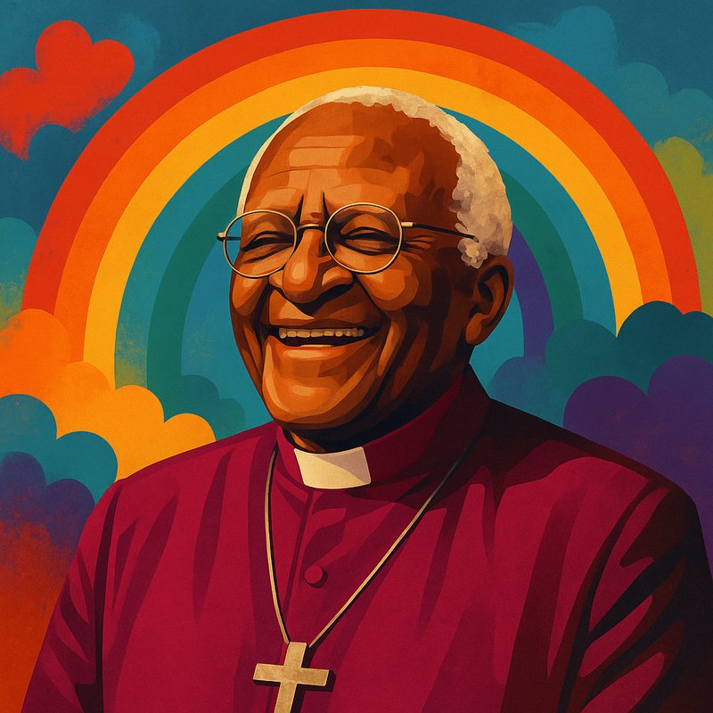 Desmond Tutu and the Rainbow Nation