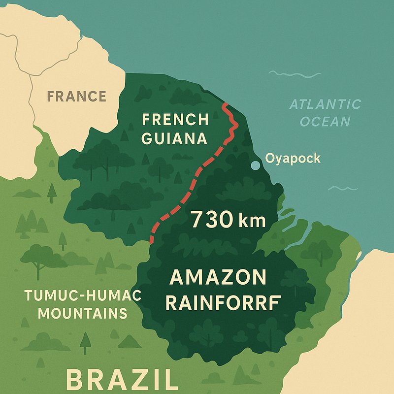 France's Longest Land Border