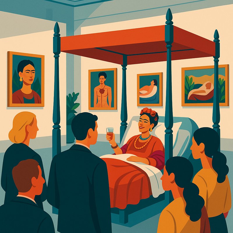 Frida Kahlo’s Final Exhibition