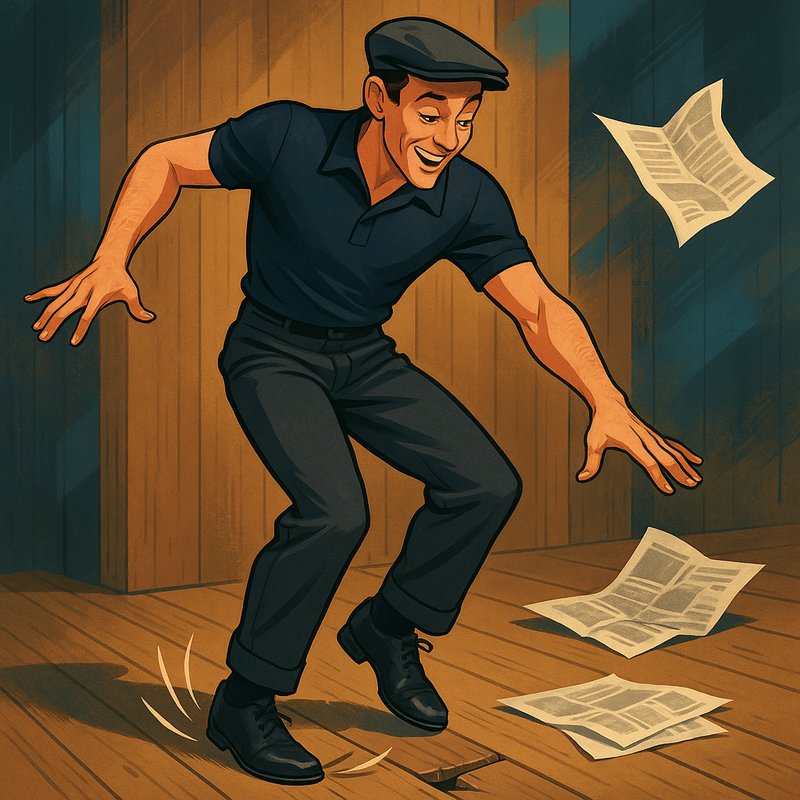 Gene Kelly’s Squeaky Floorboard 'Instrument'