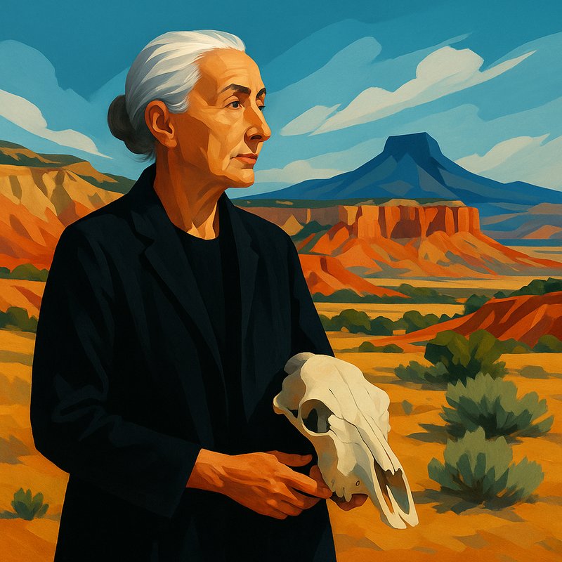 Georgia O'Keeffe and the Ghost Ranch