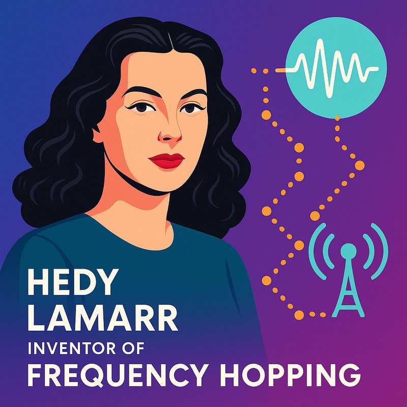 Hedy Lamarr: Inventor of Frequency Hopping