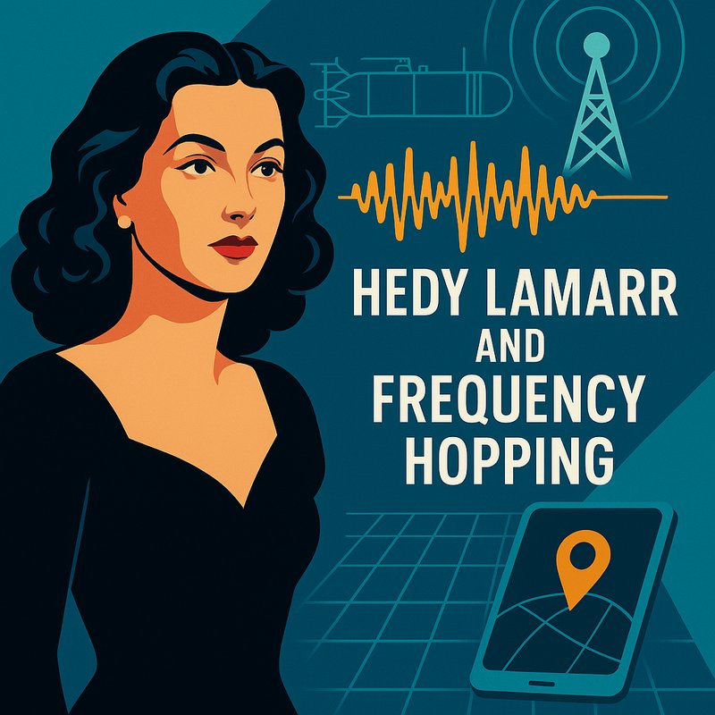 Hedy Lamarr and Frequency Hopping