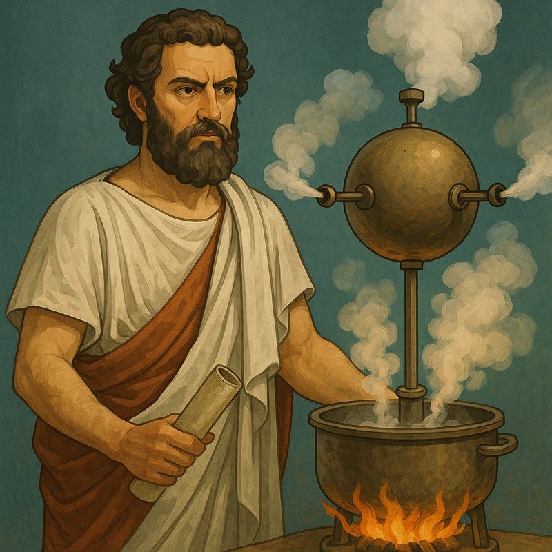 Hero of Alexandria and the Aeolipile