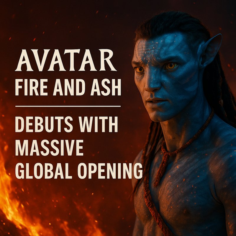 Avatar: Fire and Ash Debuts with Massive Global Opening