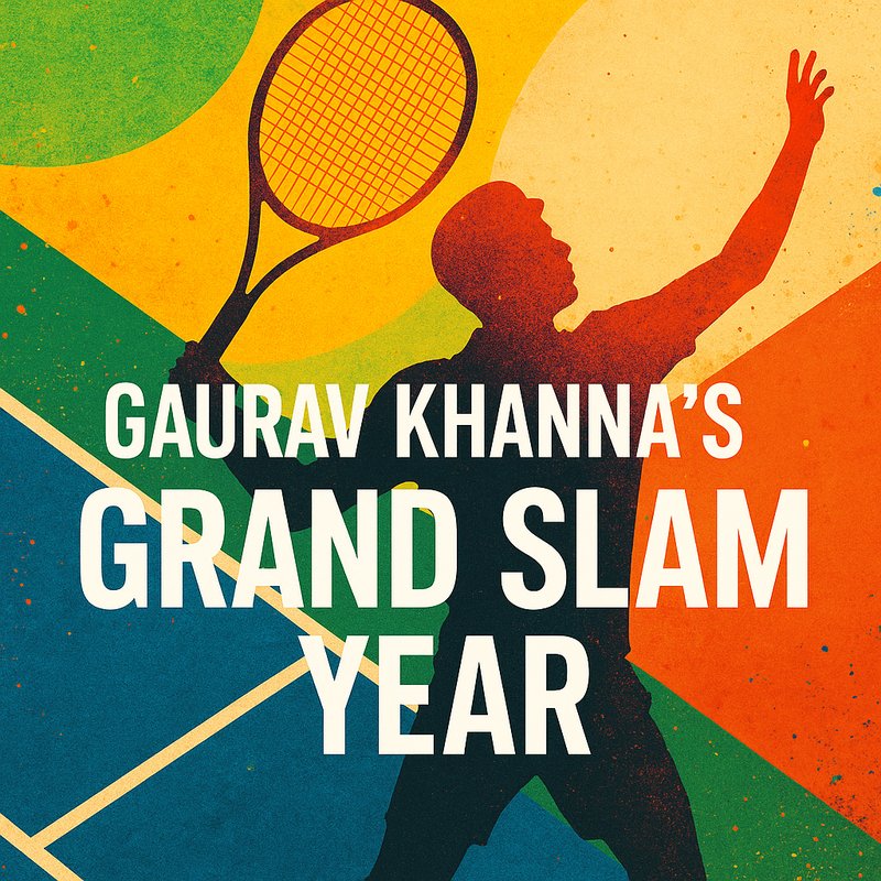 Gaurav Khanna's Grand Slam Year
