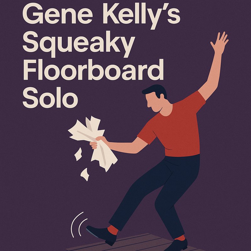 Gene Kelly’s Squeaky Floorboard Solo