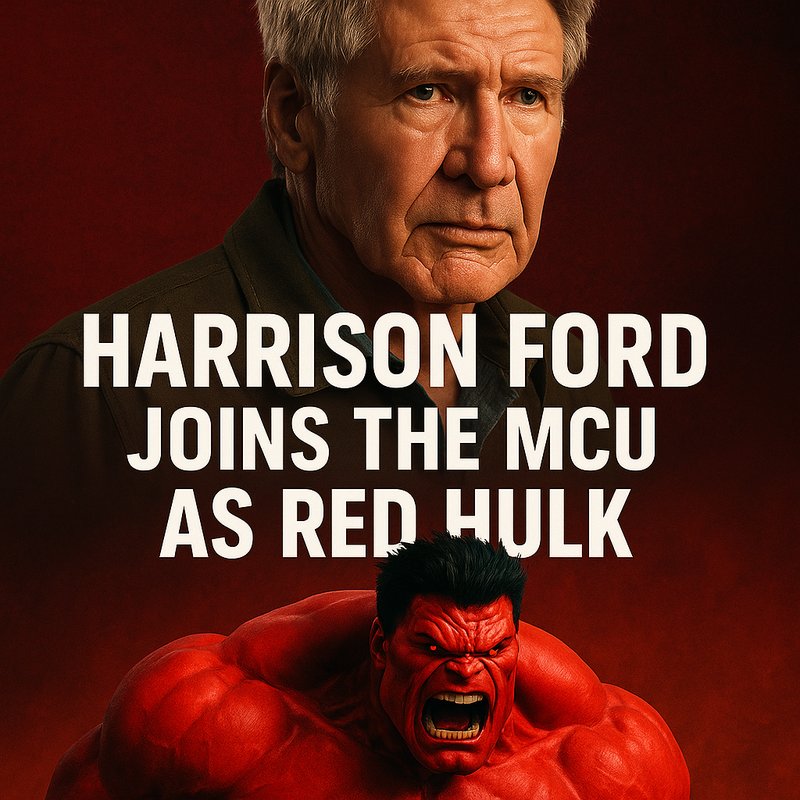 Harrison Ford Joins the MCU as Red Hulk