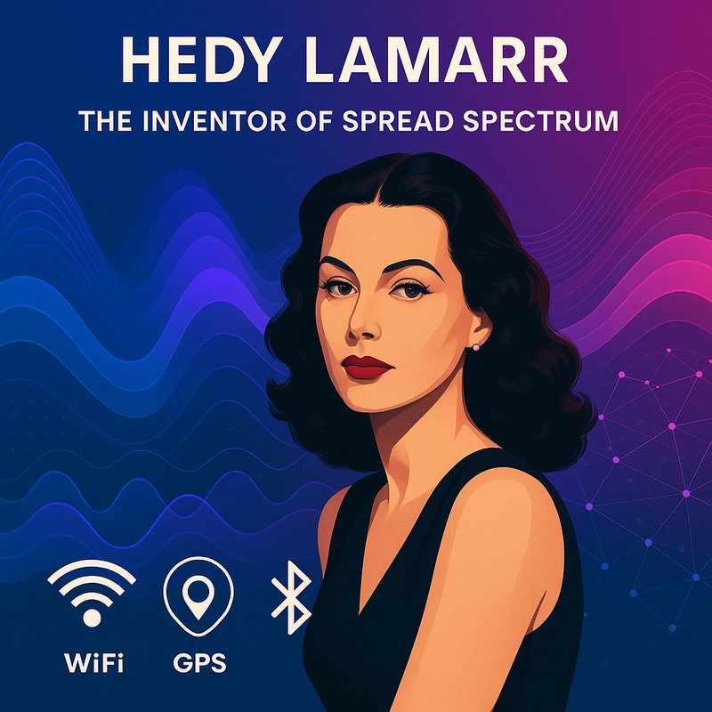 Hedy Lamarr: The Inventor of Spread Spectrum