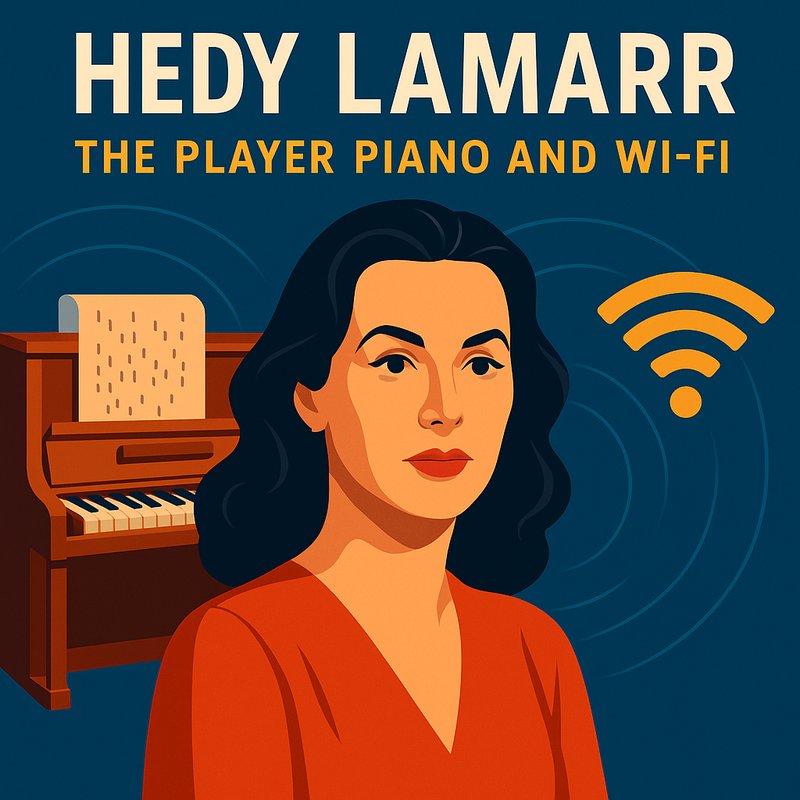 Hedy Lamarr: The Player Piano and Wi-Fi