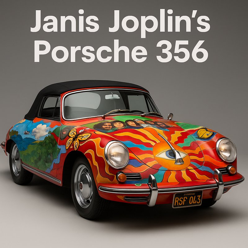 Janis Joplin's Porsche 356