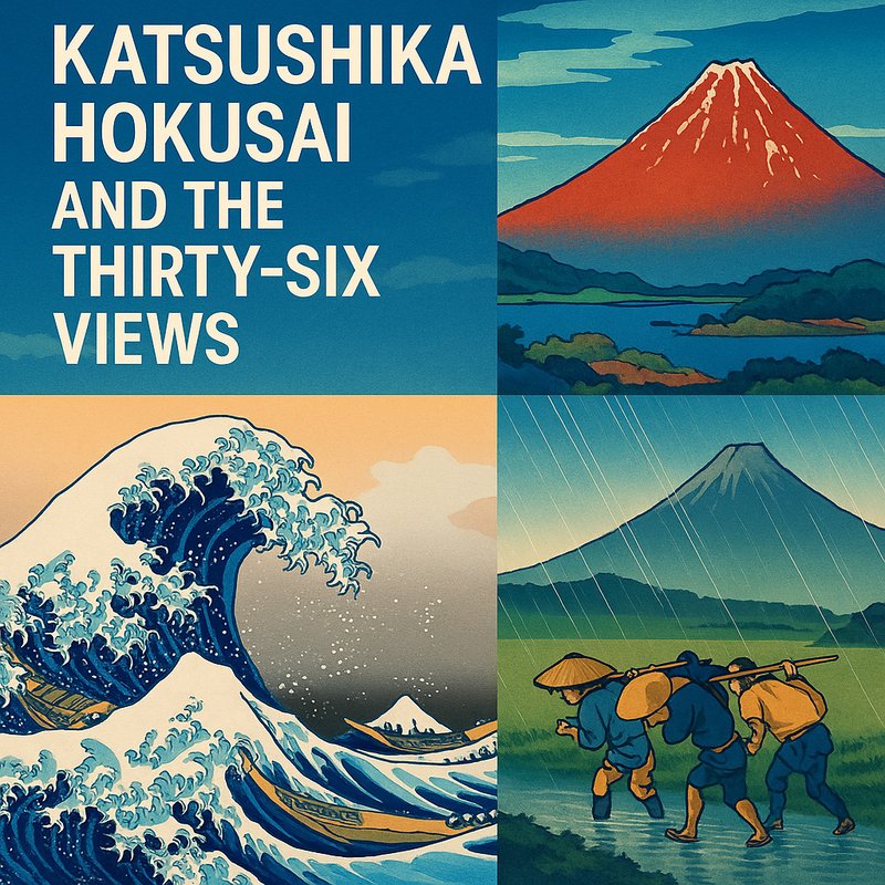 Katsushika Hokusai and the Thirty-Six Views