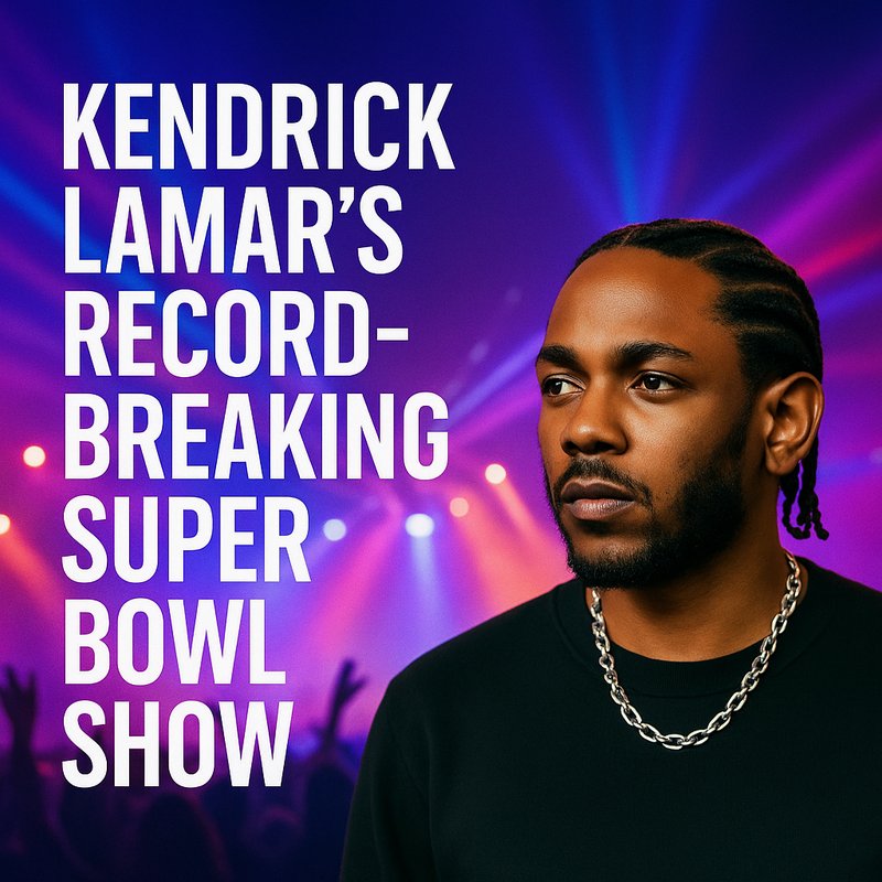 Kendrick Lamar’s Record-Breaking Super Bowl Show