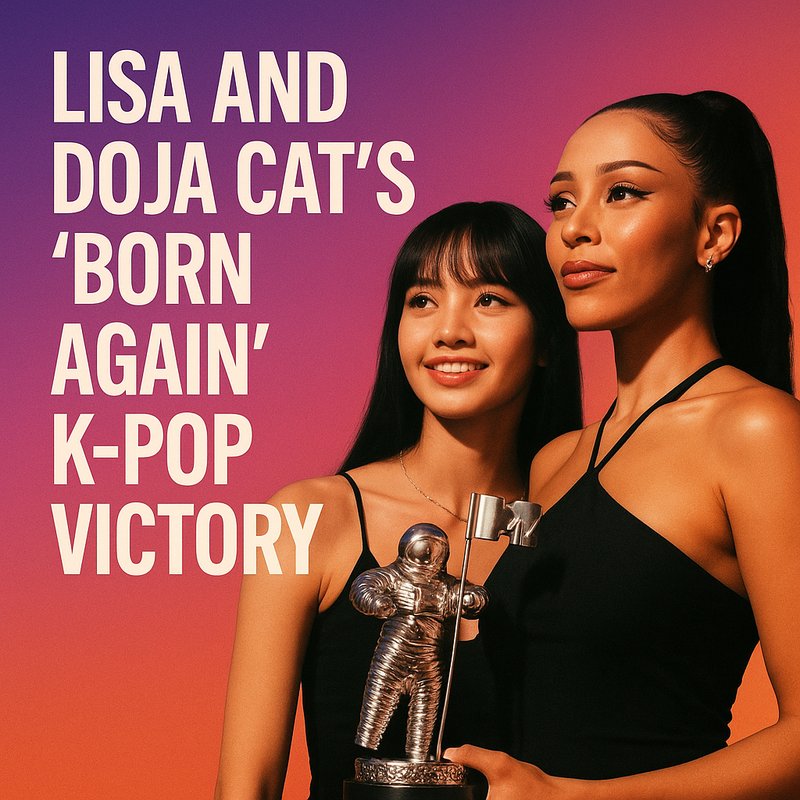 LISA and Doja Cat's 'Born Again' K-Pop Victory
