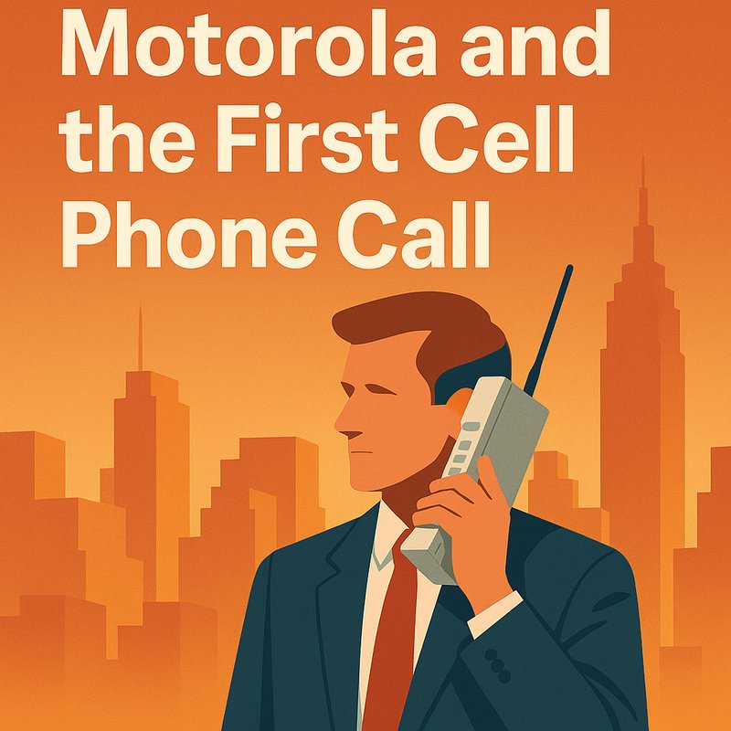Motorola and the First Cell Phone Call
