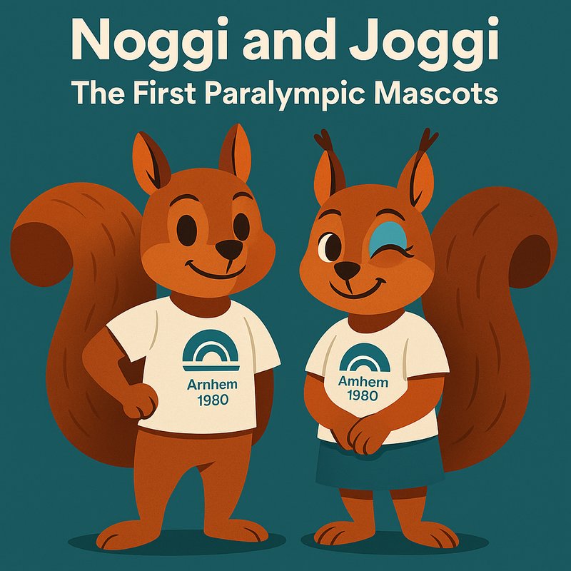 Noggi and Joggi: The First Paralympic Mascots