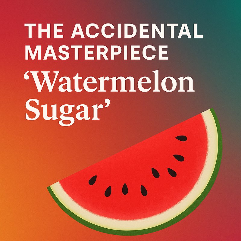 The Accidental Masterpiece: 'Watermelon Sugar'