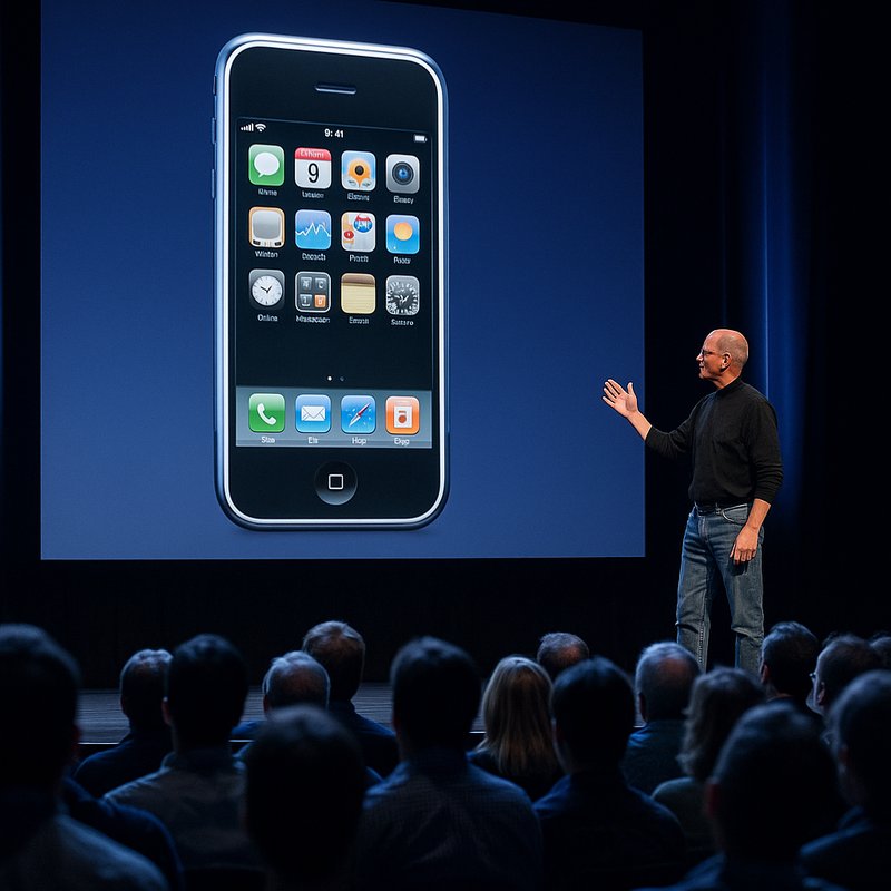 The Announcement of the First iPhone