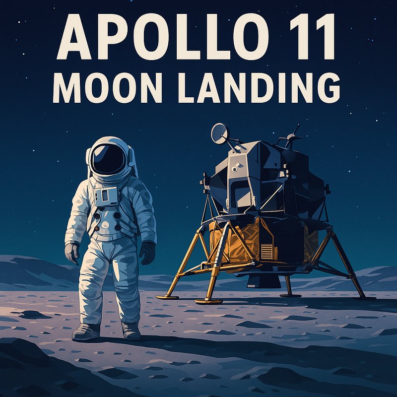 The Apollo 11 Moon Landing