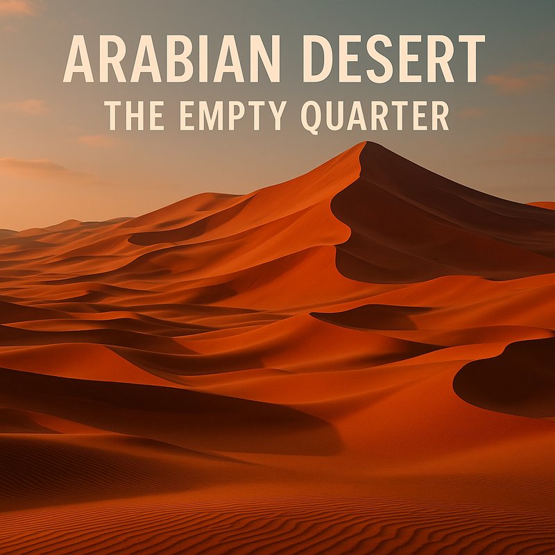 The Arabian Desert: The Empty Quarter