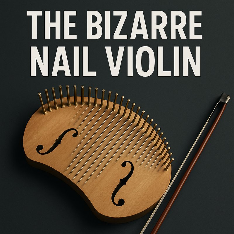 The Bizarre 'Nail Violin'