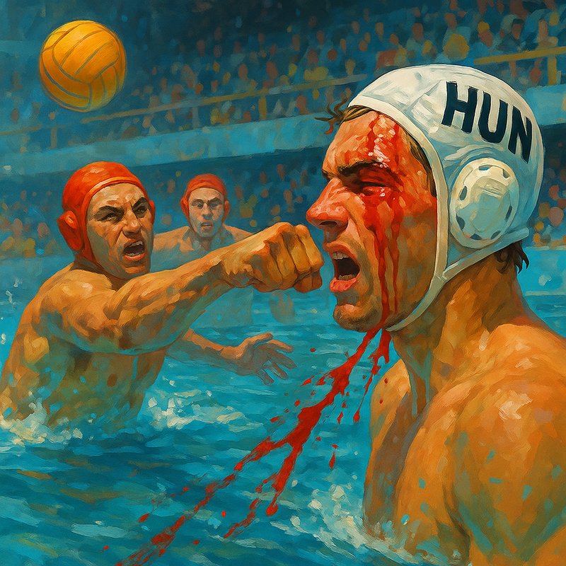 The 'Blood in the Water' Water Polo Match