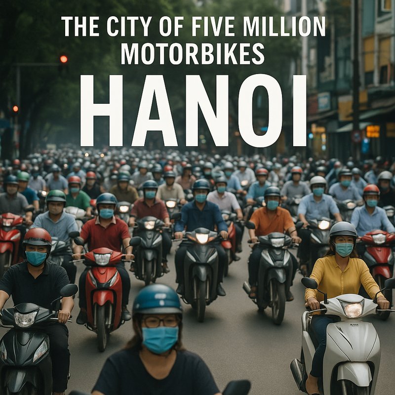 The City of Five Million Motorbikes: Hanoi