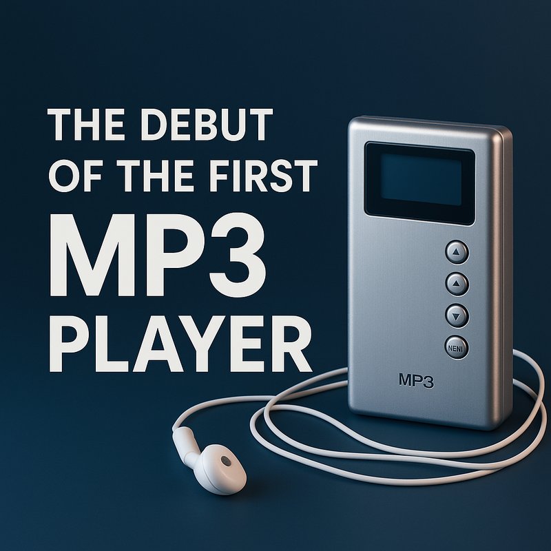 The Debut of the First MP3 Player