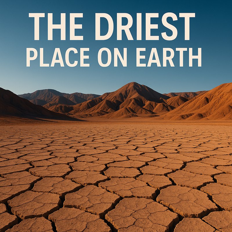 The Dryest Place on Earth